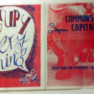 Die Occupy-Bewegung hat es ins Museum geschafft. Plakate im MOMA, 2013.